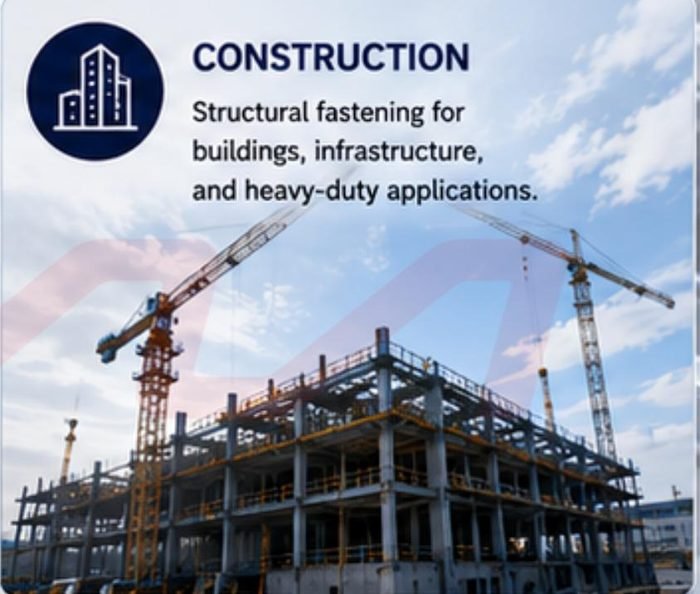 Construction industry fastening